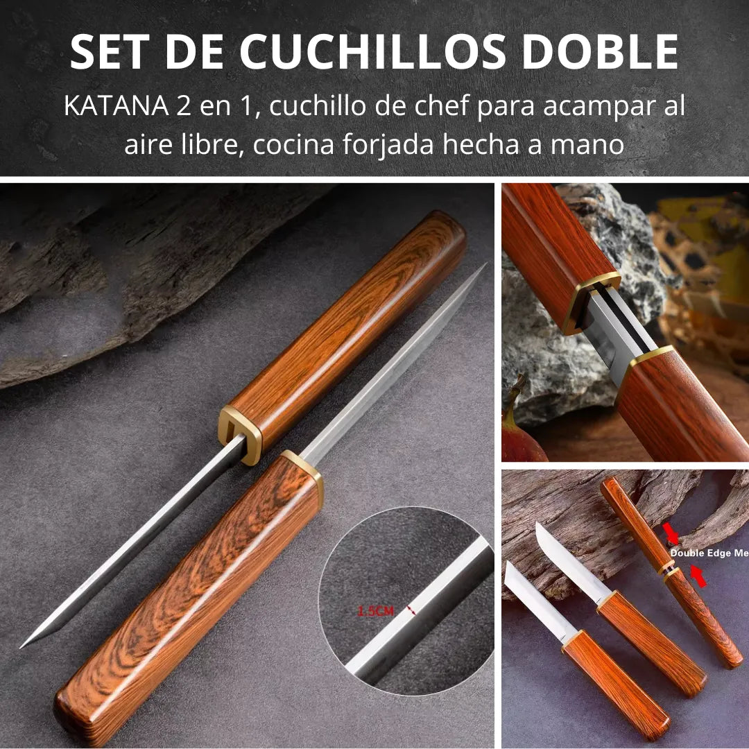 Set de cuchillos doble