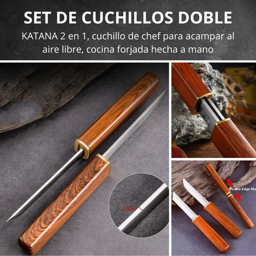 Set de cuchillos doble