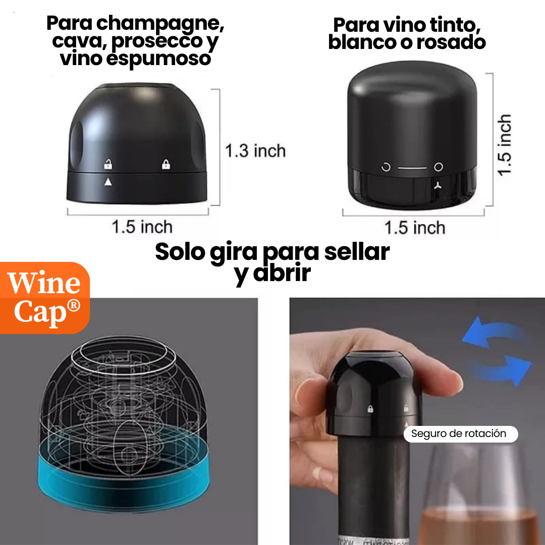 WineCap®: El secreto detrás un vino siempre fresco