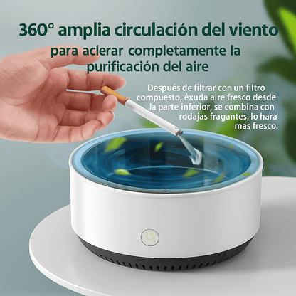 SmokeOFF: Cenicero Purificador Portátil
