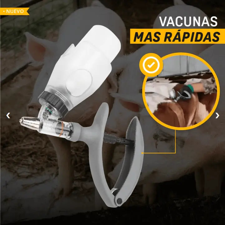 Vacugran: Jeringa Vacuna Fácil para Animales