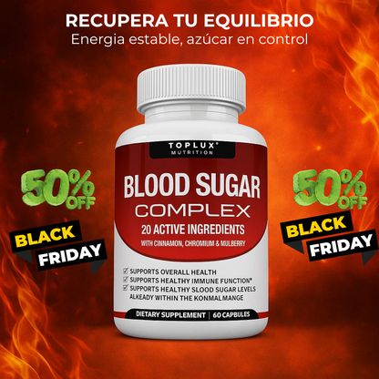 BLOOD SUGAR COMPLEX: Máximo Equilibrio de Glucosa
