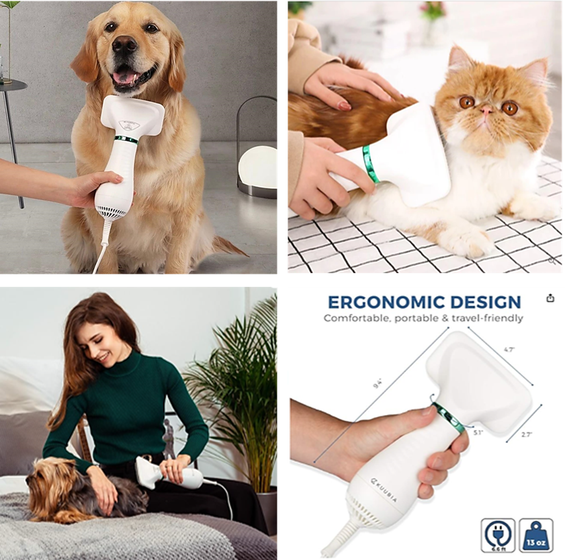 Peine Secador Peludo Pro