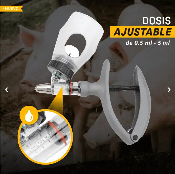 Vacugran: Jeringa Vacuna Fácil para Animales