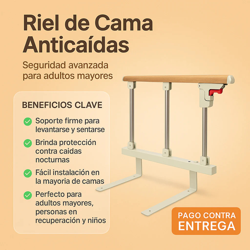 SafetyBed: Baranda Segura Plegable para Cama