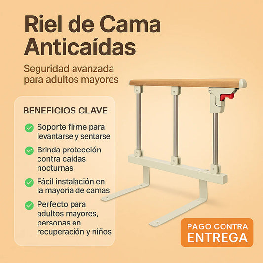 SafetyBed: Baranda Segura Plegable para Cama