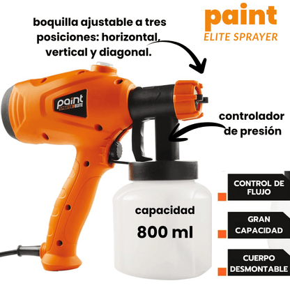 PaintFlu: Pistola Paint Elite PRO Rápida