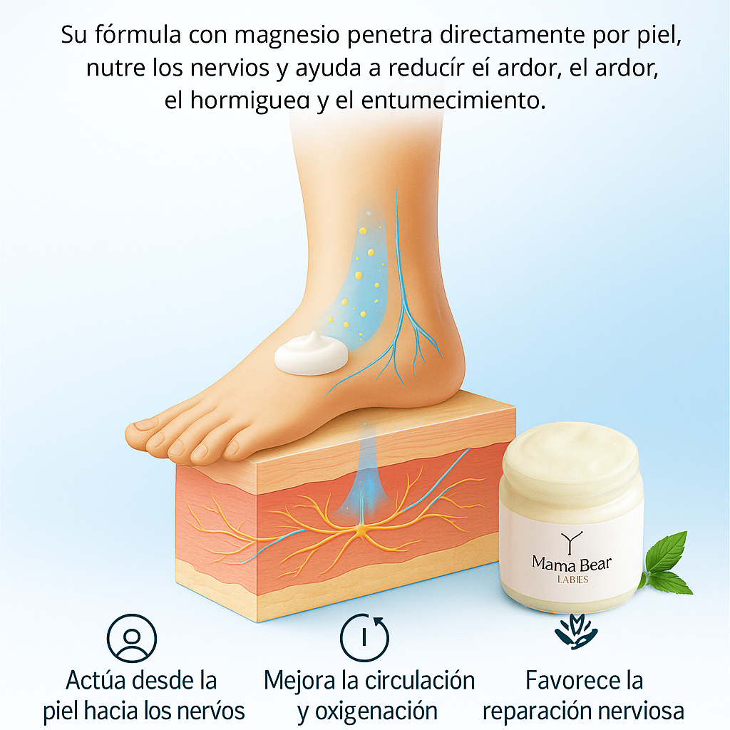NeuroMag: Crema Calmante Para Piernas y Manos