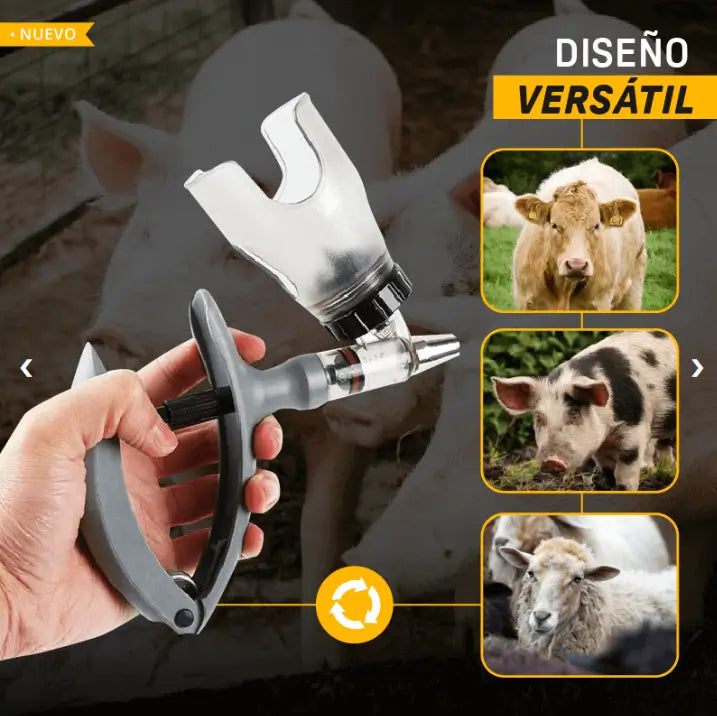 Vacugran: Jeringa Vacuna Fácil para Animales