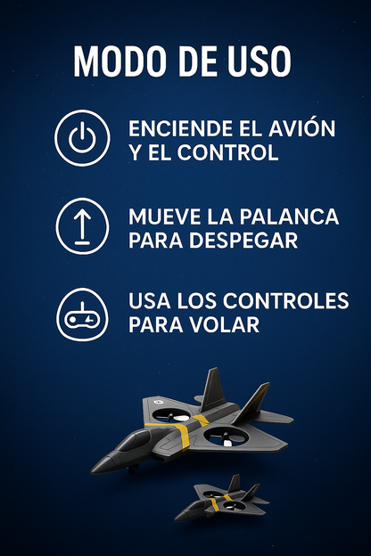 Avión Táctico RC-373: Diversión Garantizada