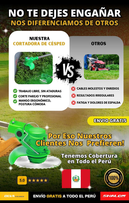 GreenMax: Cortadora Inalámbrica Alemana