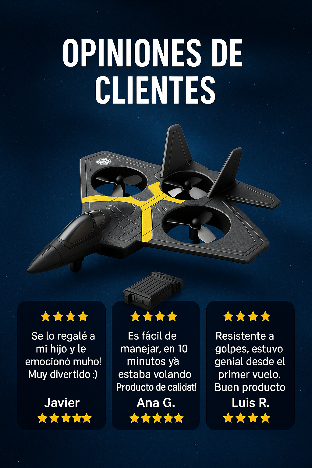 Avión Táctico RC-373: Diversión Garantizada