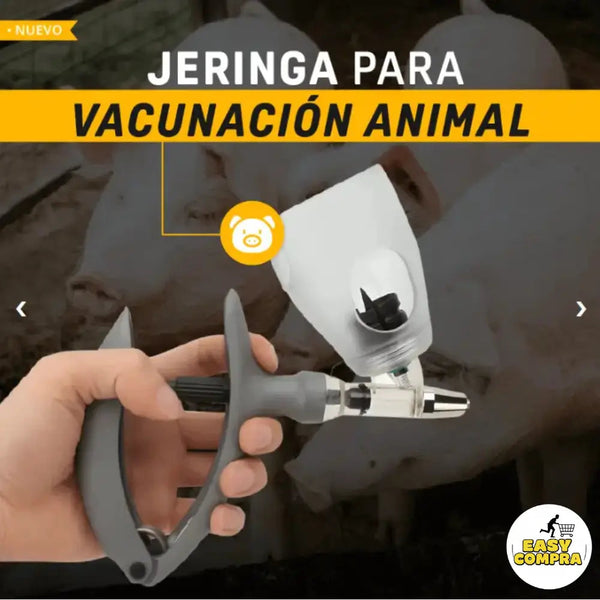 Jeringa Vacuna Fácil para Animales