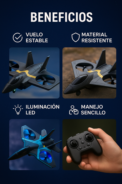 Avión Táctico RC-373: Diversión Garantizada