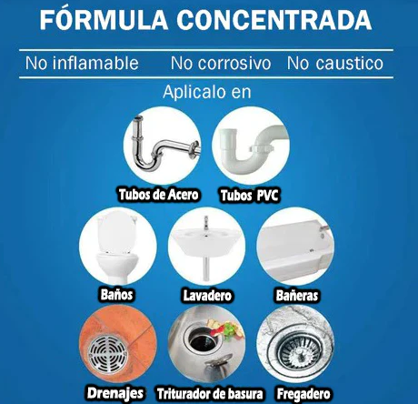 TotalClean: Tornado Desatascador Potente Fácil Hogar Instantáneo